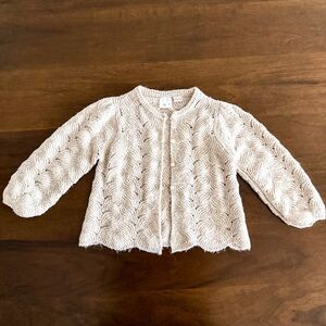 Zara Open Knit Cardigan